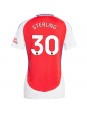 Arsenal Raheem Sterling #30 Replika Hemmakläder Dam 2024-25 Kortärmad